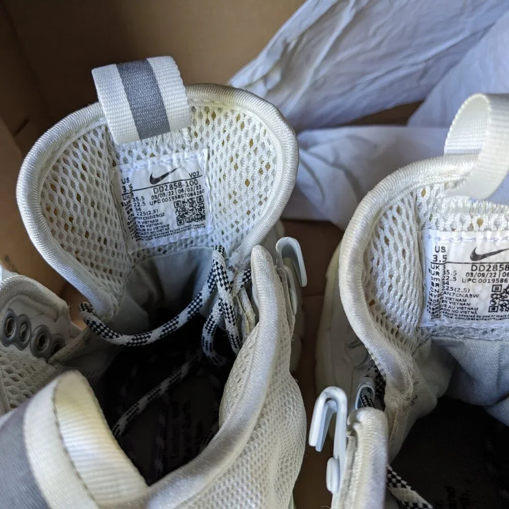 Women Size 5 - Nike ACG Zoom Gaiadome GORE-TEX White EU Size 35.5 Men Size 3.5 - Picture 5 of 5